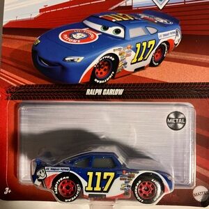 Racing Champion Die-Cast Toy Car - Blue, Red, and White Ralph Carlow